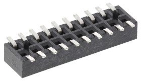 Gniazdo PCB 20 -pinowe 2 -rzędowe raster: 1.27mm Listwa z gniazdami Proste SMD