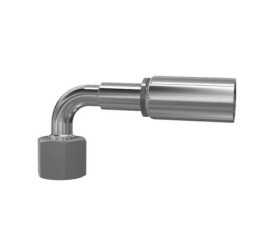 Złączka hydrauliczna, Złacze A: Przewód elastyczny 1 cal, Złacze B: M42 x 2 żeńskie, Stal, 420 barów