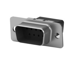 Złącze D-Sub 9-pinowe Wtyk Proste Przewód