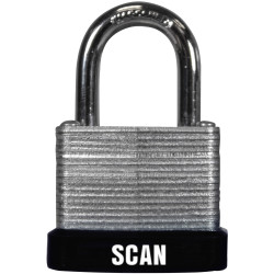 Scan QC0130 Laminated Steel Padlock 30mm