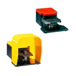 Wyłącznik nożny 2 pedały, z osłoną metalową, zestyki migowe 2Z 2R KRD002