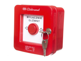 Wyłącznik alarmowy WGZ-1s WYŁ.GŁÓWNY n/t 921490 ELEKTROMET