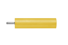 Gniazdo bananowe Żeński Wtyczka PC typ Gniazdo bananowe Żółty 20A Schutzinger rozmiar 4 mm