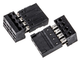 Złącze IDC 4-pinowe raster: 2.54mm Żeński Montaż na kablu Wurth Elektronik