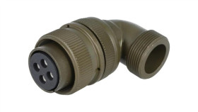 Ds3108a18-10S Złącze Okrągłe Rozmiar 18 Ms/Ds Stop Aluminium