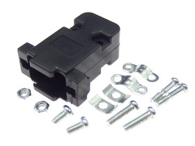 Obudowa złącza D-SUB 9-pin czarna