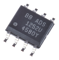 ADC 24 bity 41ksps A/C: 1 SOIC Delta Sigma Szeregowy (SPI) 5 V
