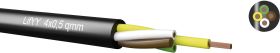 Przewód sterowniczy Kabeltronik LifYY 240405000-1, 4 x 0.50 mm², Produkty w metrach bieżących, czarny
