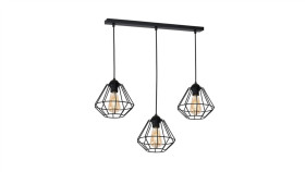 Lampa Wisząca Colin Black 3Xe27 Mlp4790 Milagro