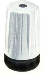 Cable grommet, cable Ø 14.5 mm, for BNC, L 23 mm, plastic, white, BST-BNC-9