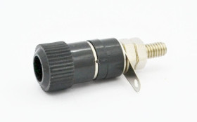 Gniazdo bananowe typ II (średnie) czarne