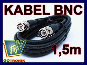 Kabel BNC - BNC 1,5m 75Ω