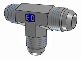 Złączka hydrauliczna, Złacze A: UNF 7/16-20 męskie, Złacze B: UNF 7/16-20 męskie