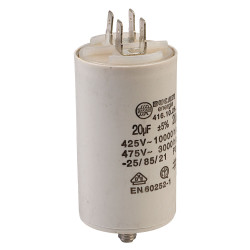 Ducati 4.16.10.25.64 20uf Plastic Case Motor Run Capacitor