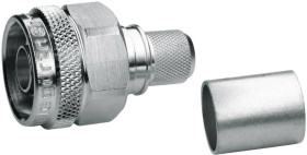 Złącze N Telegärtner 100023905 100023905 złącze męskie proste 50 Ω 1 szt.