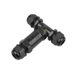 Złącze 5-styk. hermetyczne mufa potrójna trójnik IP68 25A 250V 0,5-1,5mm