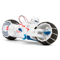 Robot-motocyklista STEM - z napędem na słoną wodę - Salt Water FC Engine Car KIT