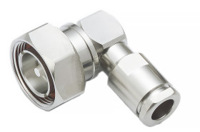 Złącze koncentryczne Montaż na kablu Męski 50Ω typ złącza Złącze 7/16 7.5GHz Lutowane