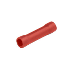 Konektor rurkowy łącznik *2 czerwony 0.5-1.5mm 19A 15mm