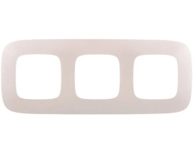 VALENA ALLURE Ramka potrójna perłowy 754413