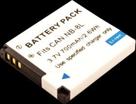 40347 Battery, digital camera, compatible, 700 mAh