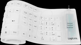 ID0018A Keyboard, USB + PS/2, white