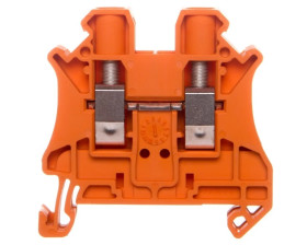 Złączka szynowa 2-przewodowa 6mm2 pomarańczowa Ex UT 6 OG 3045169 /50szt./