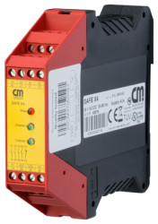 Safety relays, 4 Form A (N/O) + 1 Form B (N/C), 24 V AC/DC, 45019