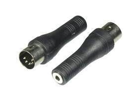 Przejście wtyk DIN-545 - gniazdo JACK 3.5 stereo
