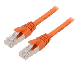 ETH-24441384 Patch cord ETHERLINE Cat.6a,S/FTP 6a linka Cu LSZH 10m UL94