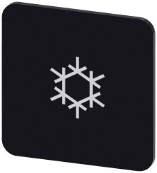 Tabliczka opisowa Siemens 3SU1900-0AF16-0RW0 (S x W) 22 mm x 22 mm chłodzenie 10 szt.