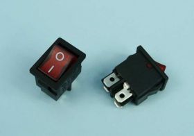 MIRS-201A-C3R PODŚW.RED 4P 6A/250VAC