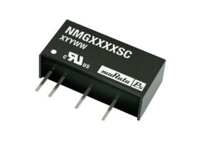 Przetwornica DC-DC, 2W, Uwe 21,6 → 26,4 V DC, Uwy 5V dc, Iwy 400mA, Murata Power Solutions