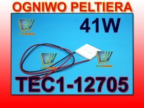 Ogniwo moduł Peltiera TEC1-12705 40x40x4mm