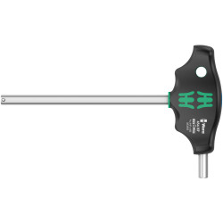 Wera 05023365001 454 HF T-Handle Hex Screwdriver Hex-Plus - HF Imp 5/16&quot; x 150mm