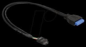 83095 USB 3.0 pin header &gt; USB 2.0 Pfostenplug