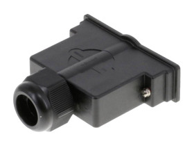 Molex 1727040200 Obudowa złącza D-SUB tworzywo sztuczne 180 ° czarny 1 szt.
