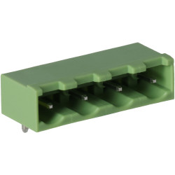 TruConnect 211883 7.62mm 4 Way 15A 300V Header Right Angle Side Entry Closed