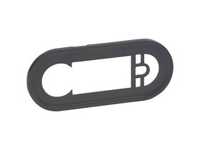 CELIANE Plakietka termostatu programowalnego z wyświetlaczem / tunera rds z zasilaczem grafitowa 067992 LEGRAND