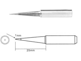 Grot lutowniczy 900M do stacji PT WEP Yihua Zhaoxin T-LB 1mm stożek