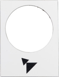 Label, for control and signal devices, ZB2BY4915