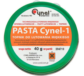 PASTA LUTOWNICZA 40g (CYNEL)
