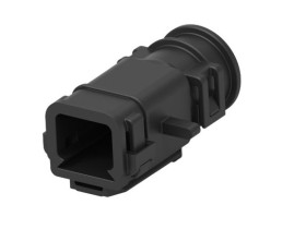 Obudowa złącza samochodowego TE Connectivity Osłona tylna Superseal Pro Czarny