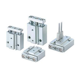 Siłownik z prowadzeniem skok 5mm SMC Ø 6mm 28 x 14.5 x 29mm 28mm