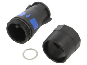 Obudowa do złączy okrągłych UIC558 zatrzask sprężynowy IP69K 09580010301