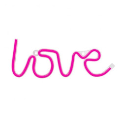 Neon LED LOVE różowy Bat + USB FLNEO5 Forever Light