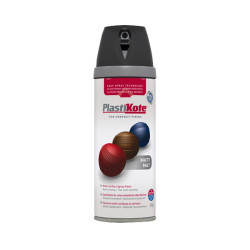 PlastiKote 440.0023101.076 23101 Colour Twist &amp; Spray Matt Black RAL 9005 400ml