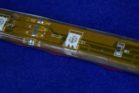 Taśma LED RGB "waterproof" 12VDC