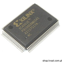XC4003E-4PQ100C FPGA I/O-80 80MHz SMD-PQFP100 XILINX
