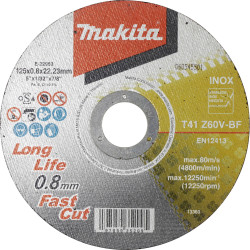 Makita E-22953 Cutting Disc 125 mm abrasive efficient precise performance